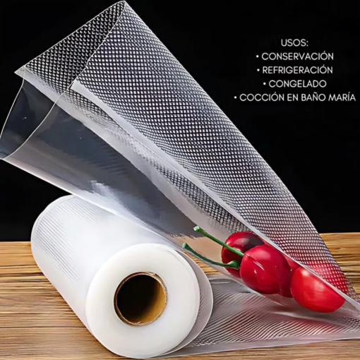 Rollo de bolsas para máquina selladora